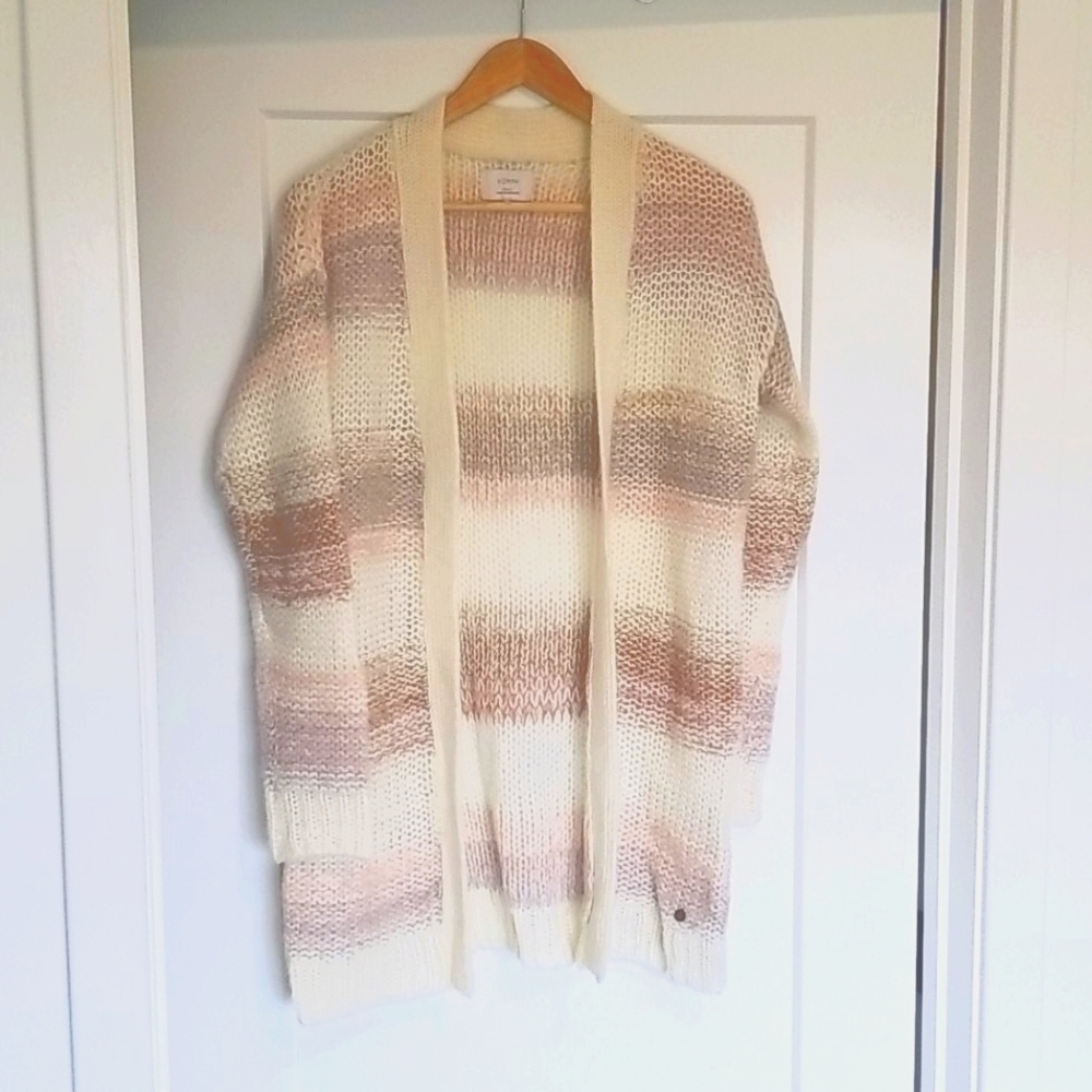 Anthropologie wool mohair cardigan sweater